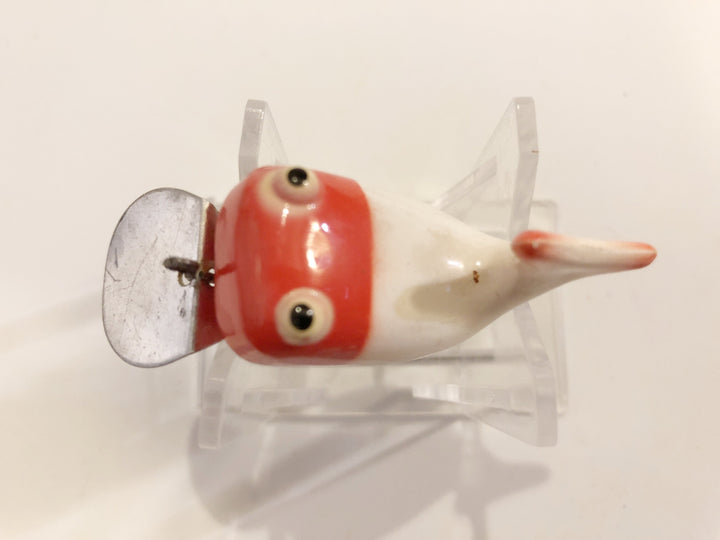 Heddon Hi-Tail Lure in Red and White Color