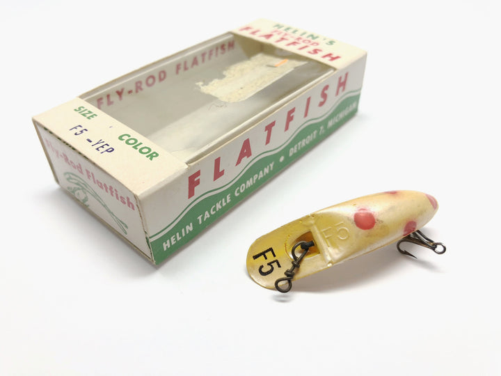 Helin Fly-Rod Flatfish F5 YEP Yellow Pearl Color New in Box