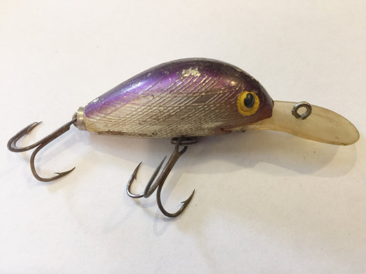 Rebel Vintage Tiny Diving Bait Purple foil