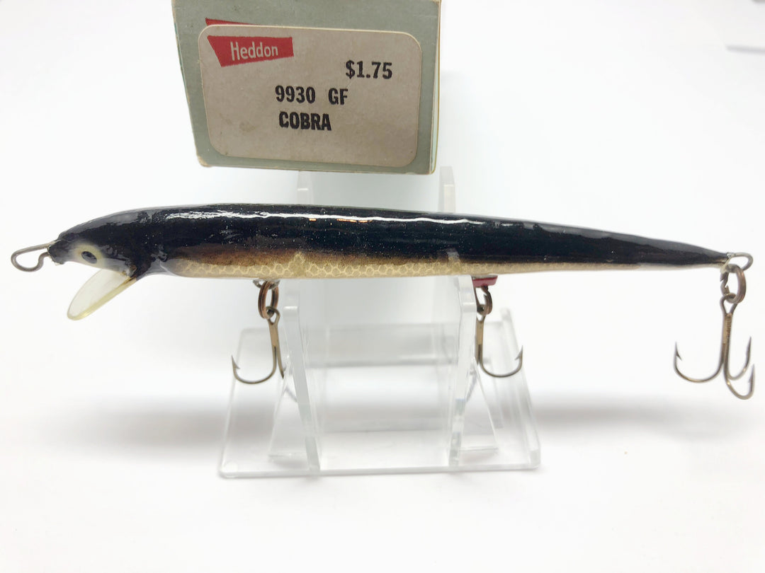 Heddon 9930 GF Gold Foil Cobra Lure New in Box