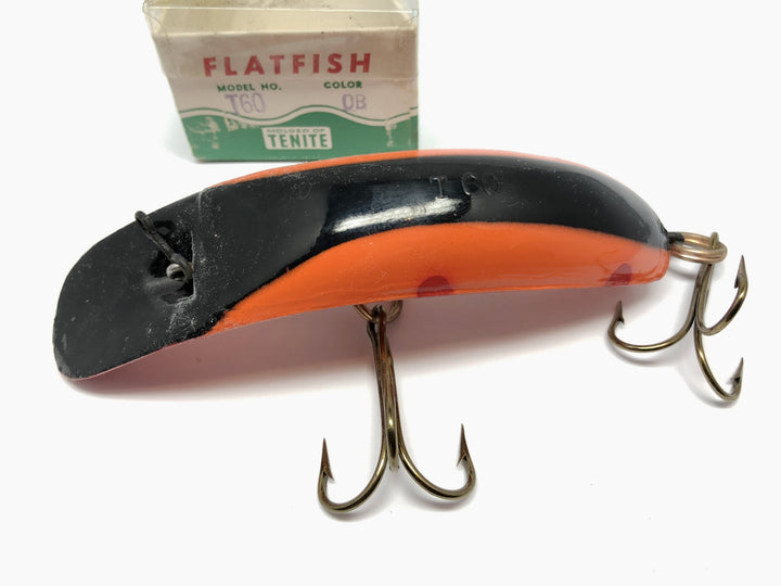 Helin Flatfish T60 OB Orange and Black New in Box