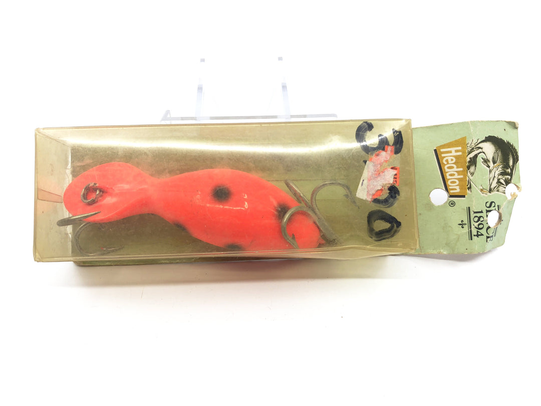 Heddon Magnum Tadpolly New on Card Orange Black