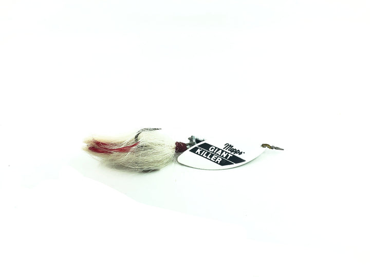 Vintage Mepps Giant Killer White Blade/White Bucktail