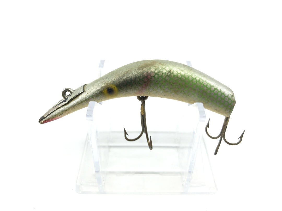 Kautzky Wooden Lazy Ike 3 Green Shad Color