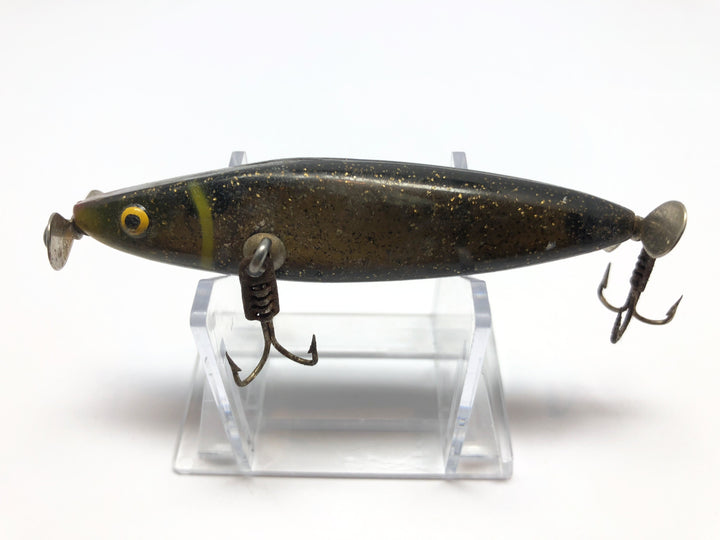 Injured Minnow Black Glitter Color Cisco Kid