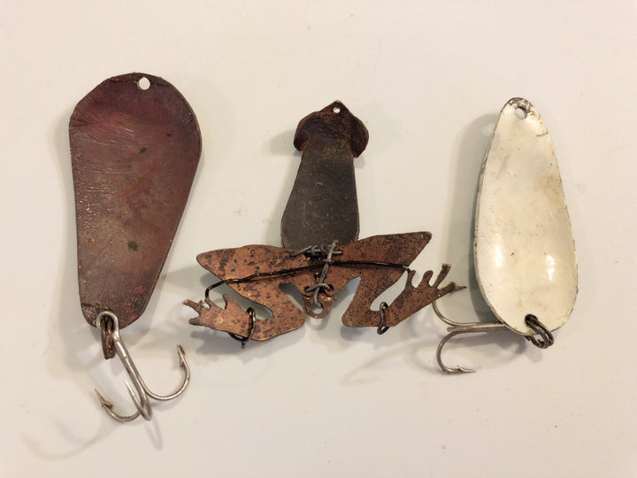 Folkart Frog Fishing Spoon Set