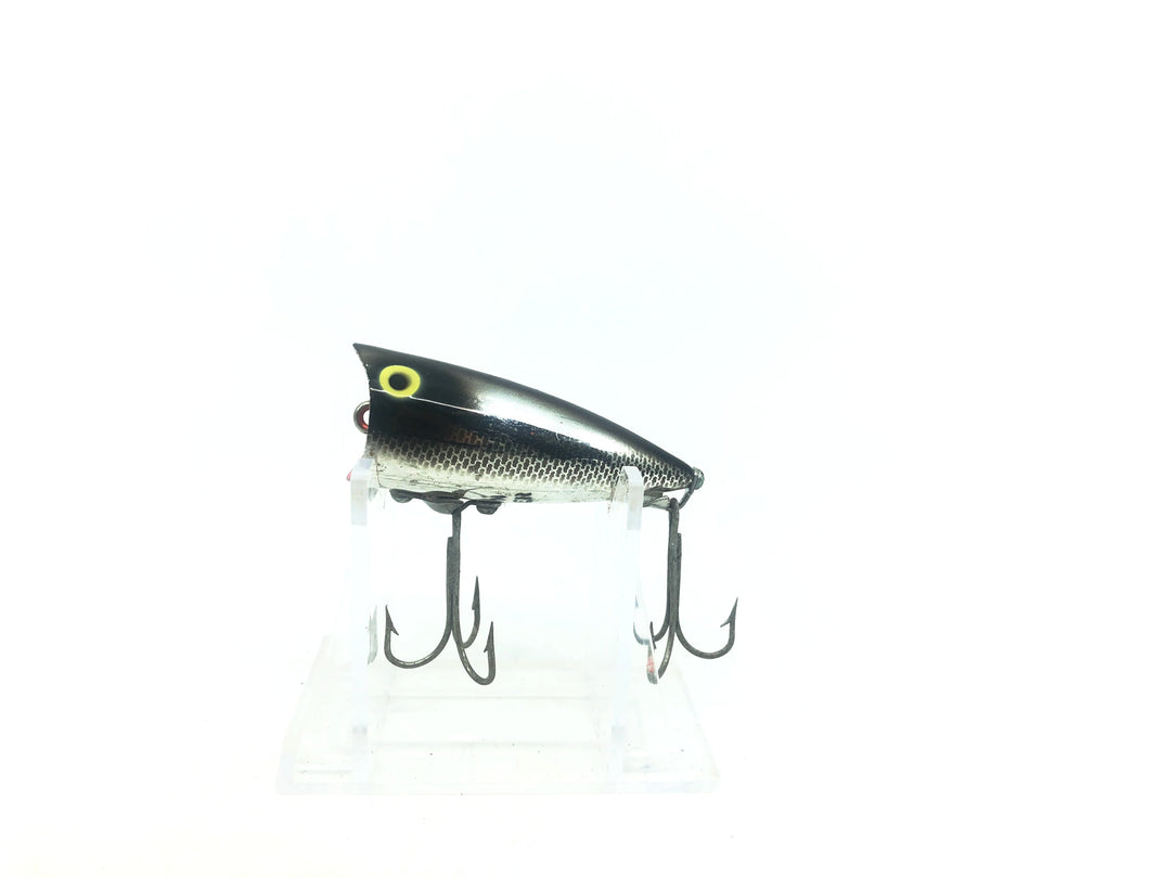 Heddon Baby Chugger Spook 9520 NBL Black Chrome Color