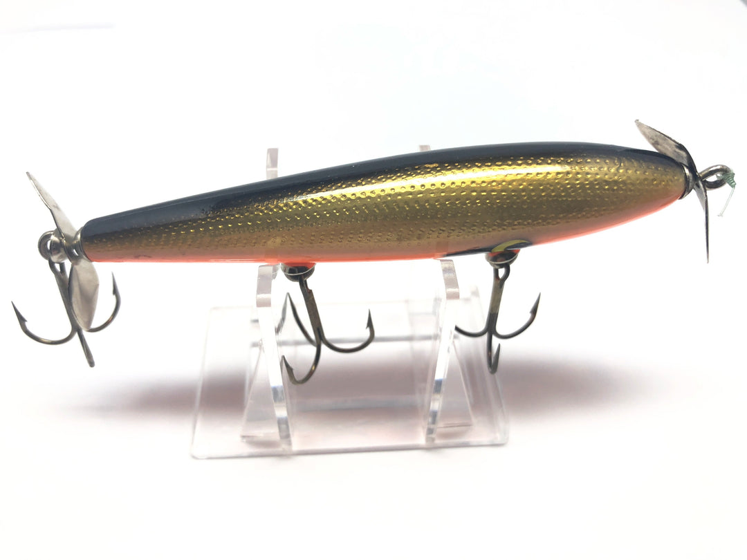 Bass Baffler Lure Black Gold Orange