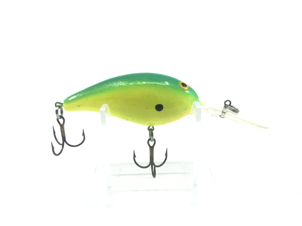 Yellow with Green Back Crankbait