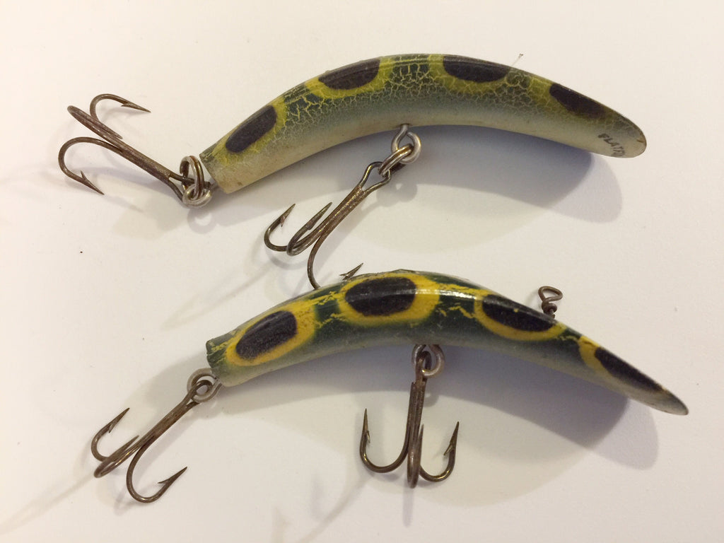 Helin Flatfish X4 in Frog Pattern Two Lures – My Bait Shop, LLC