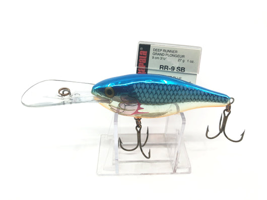 Rapala Risto Rap RR-9 SB Silver Blue Color Lure New in Box – My