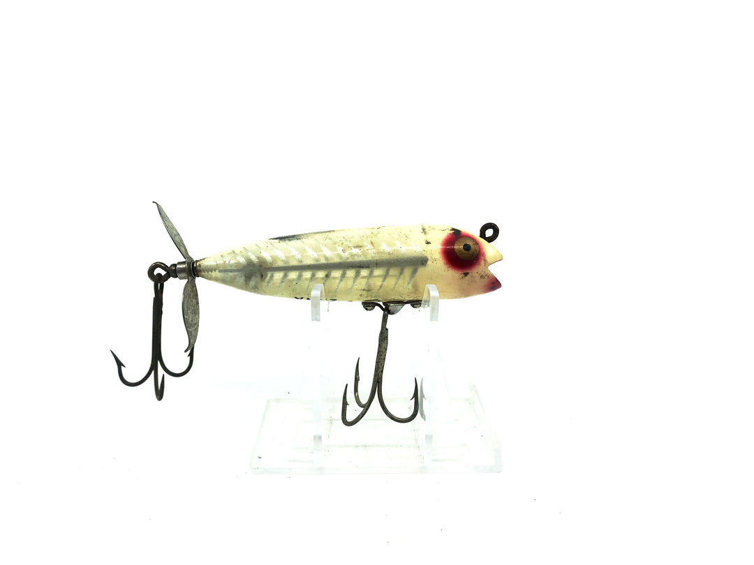 Heddon Darting Zara XWB White Shore Minnow Color