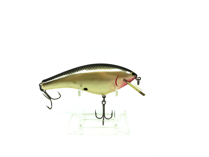 Bagley Balsa B BB4-04 Black on White Shad Color