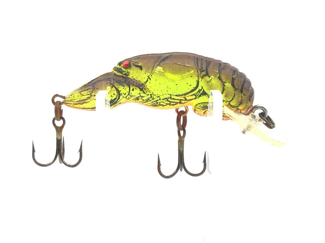 Rebel Shallow Floater Crawfish Chartreuse