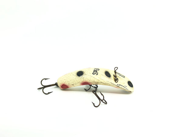 Helin's Flatfish SPU Vintage Wood Fishing Lure