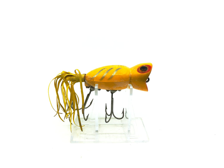 Arbogast Hula Popper Yellow Color