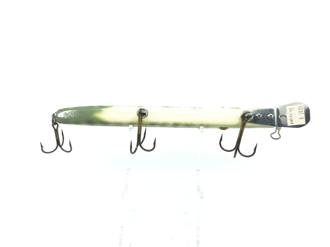 Alzbaits Straight Pikie Musky Lure, Musky Scale Finish Color