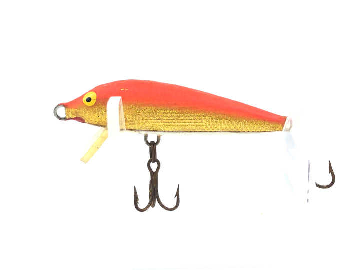 Vintage Rapala Countdown Red and Gold