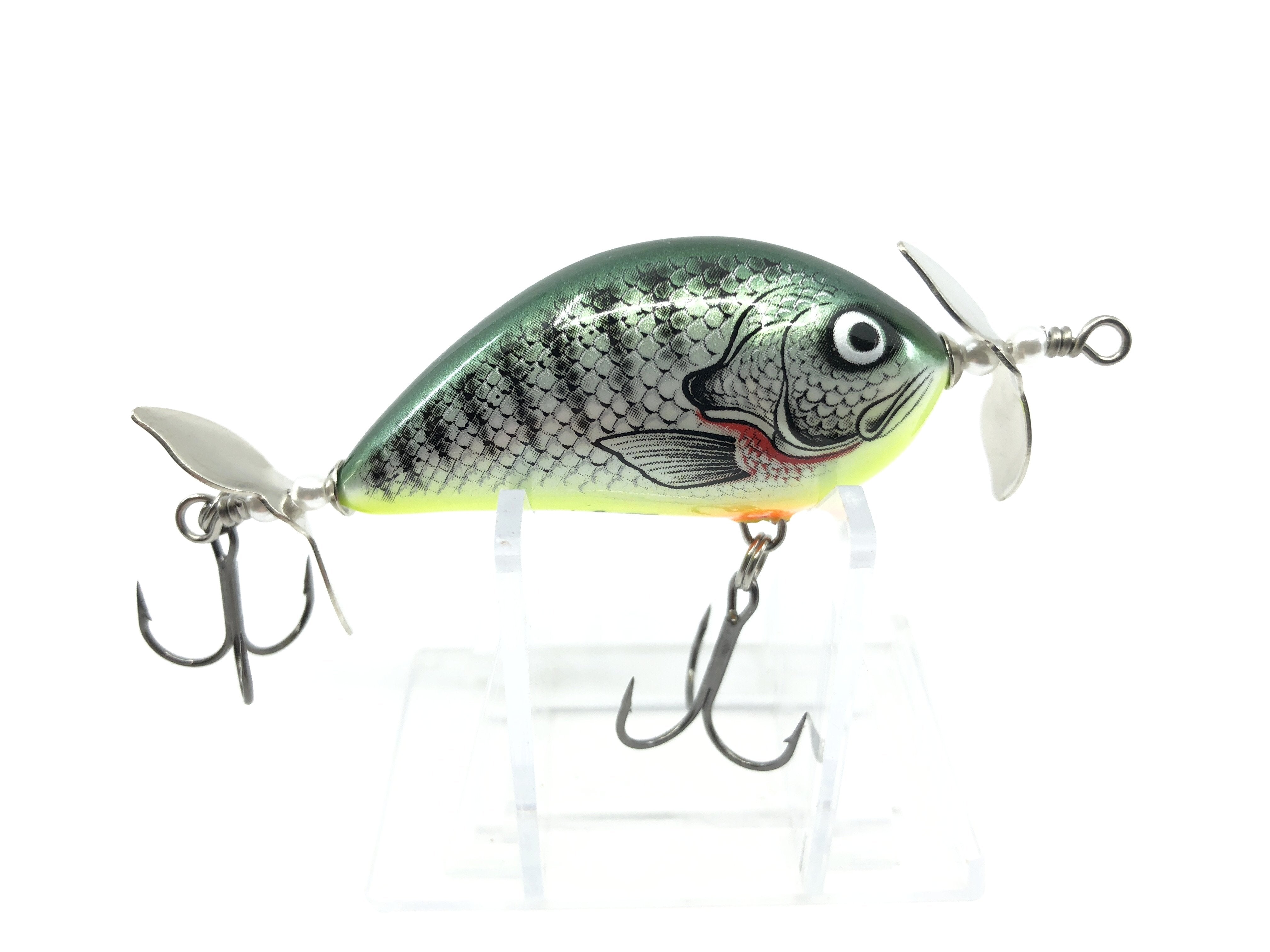 Bagley Pro Sunny B Twin Spin SPBTS07-CBGL Chartreuse Bluegill New On C ...