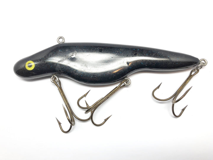 R.C. Lures Musky Lure Black Sparkles Color