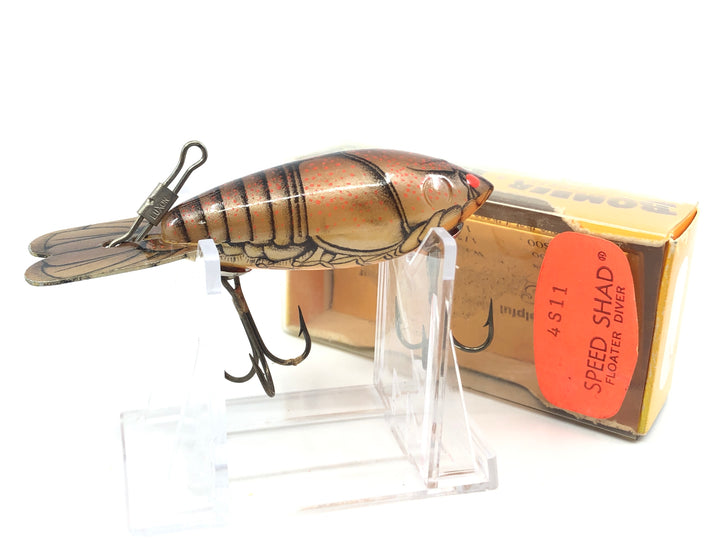 Bomber Crawdad Color with Box