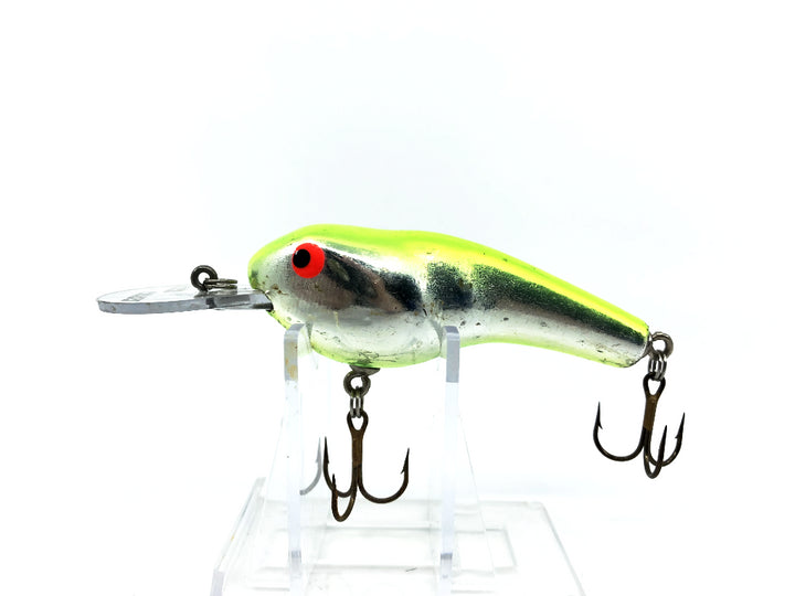 Bagley Ken Craft ET3 Metallic Silver/Fluorescent Green Back and Belly