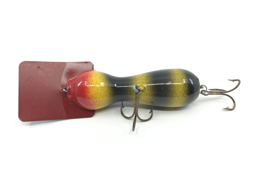 Len Hartman Musky Bug in Bumble Bee or Jail Bird Color