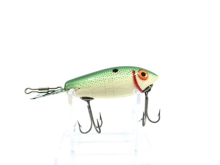 Wooden Bomber 400 Series 443 Green Shad Color