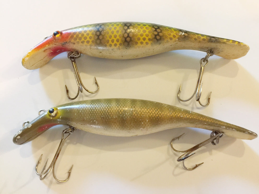 Homer Le Blanc Swim Whizz or Believer Drifter Lures Lot of Two