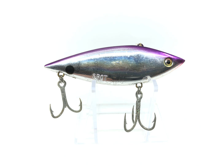 Cordell Spot Lure Color 2257 Chrome Purple Back Color Vintage Lure