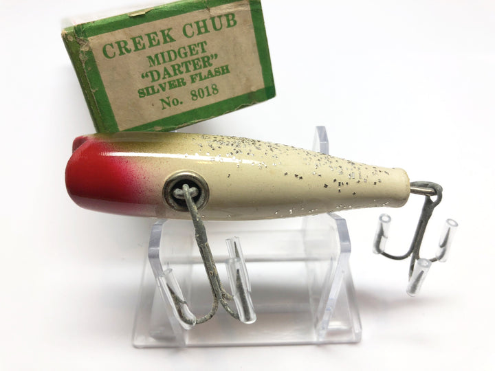 Creek Chub 8000 Midget Darter in Silver Flash Color 8018 with Box