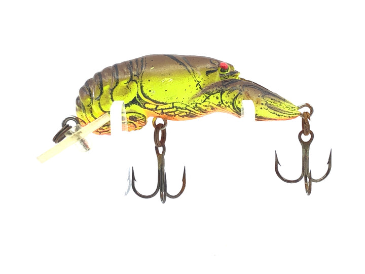 Rebel Shallow Floater Crawfish Chartreuse