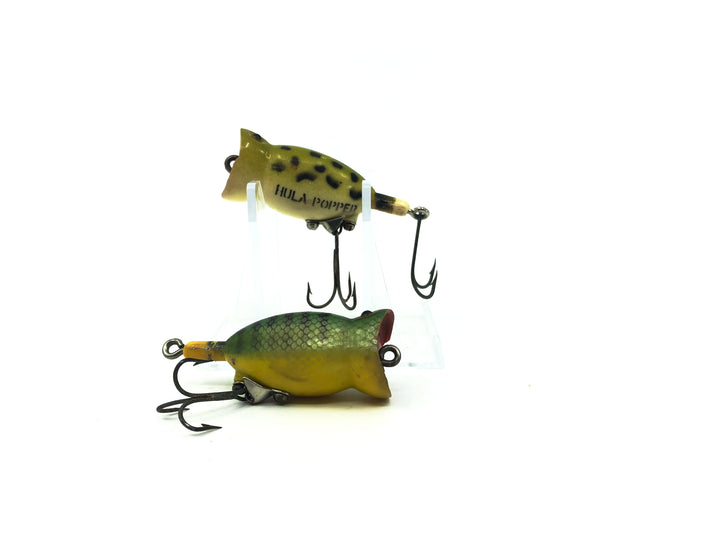 Vintage Arbogast Hula Popper Two Pack