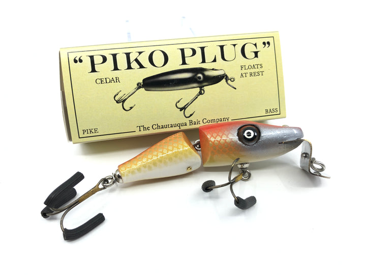 Chautauqua Jointed Lil' Piko Plug Goldfish Color Custom Order