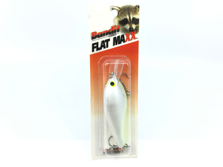 Bandit Flat Maxx Shallow FMS188 Pearl Chartreuse Belly Color New on Card