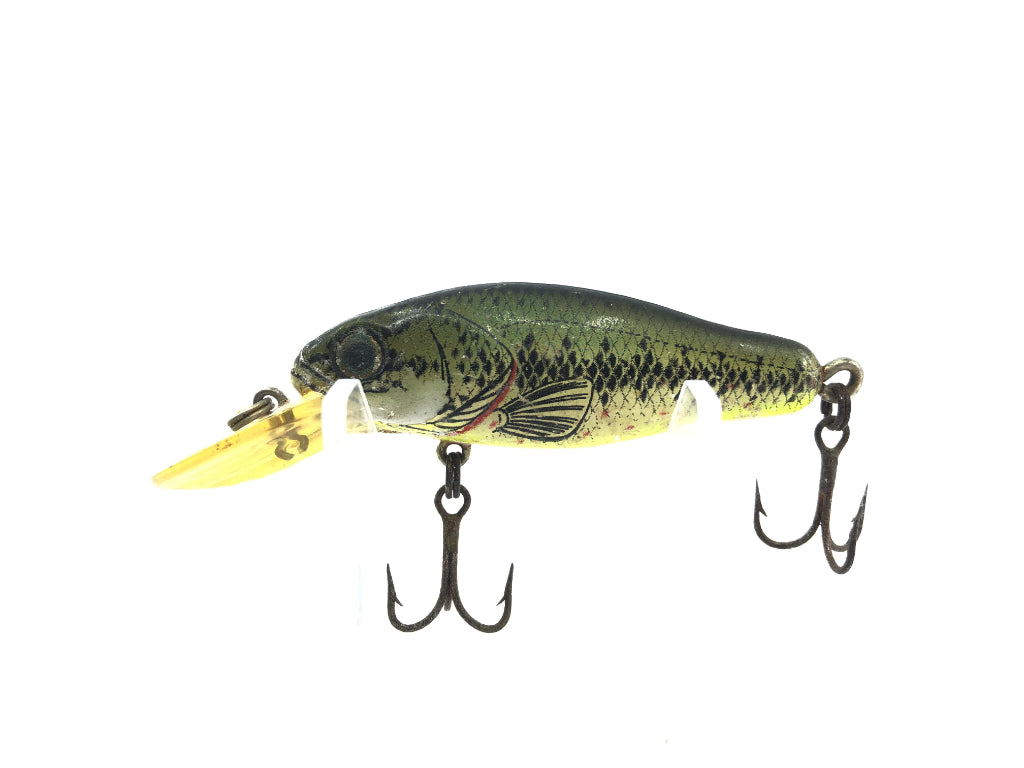 Bomber Smilin Minno 36AXBBY Baby Bass/Yellow Belly Screwtail