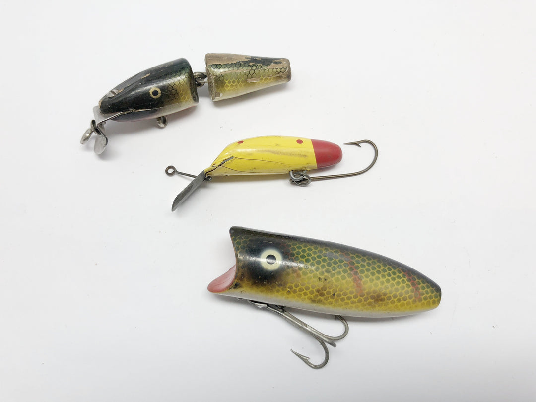 Lot of Three Warrior Baits