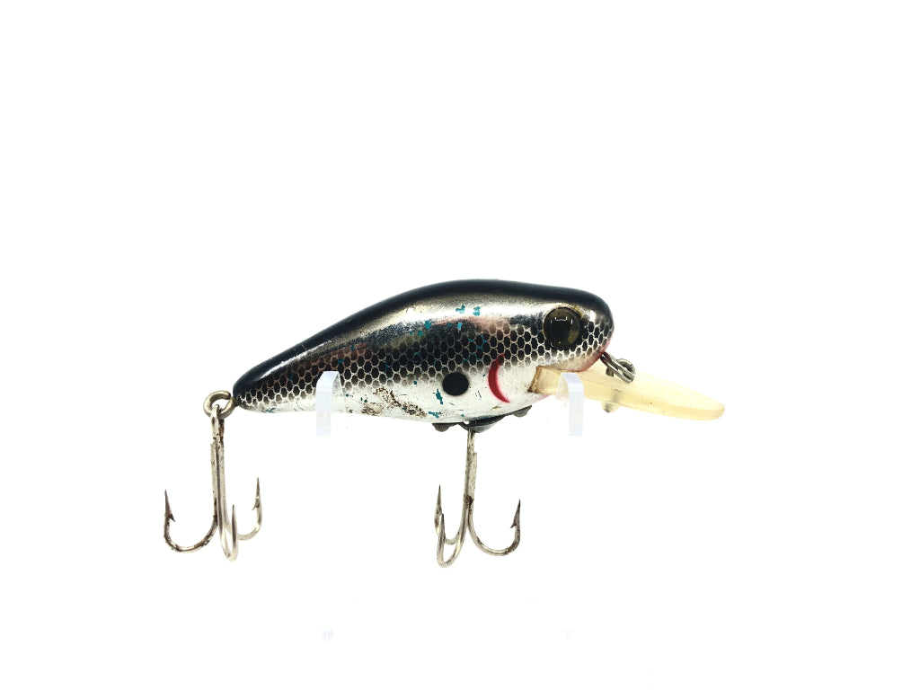 Heddon Timber Rattler X100 NBW Nickel Back White Belly