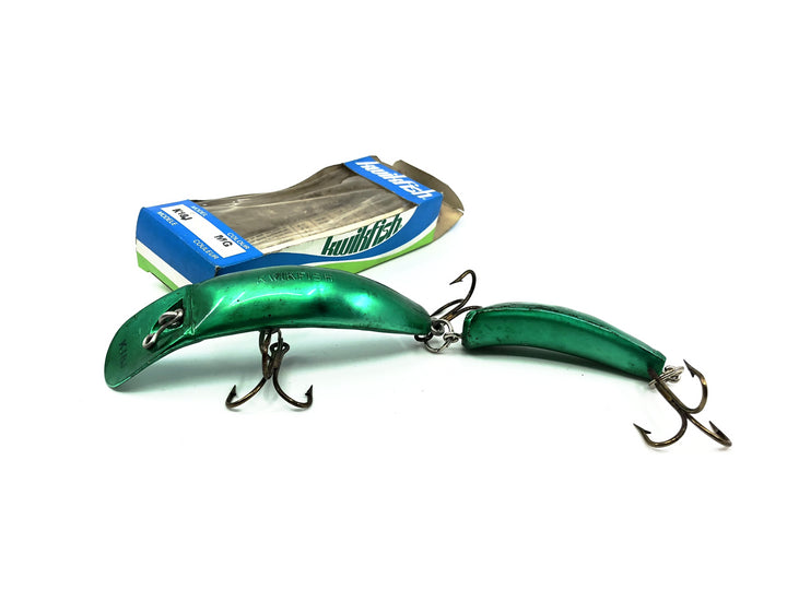 Pre Luhr-Jensen Kwikfish Jointed K18J MG Metallic Green Color New in Box Old Stock