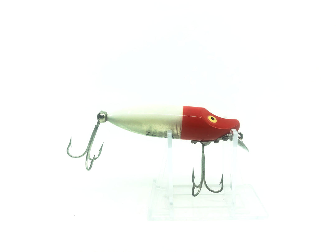 Heddon River Runt Spook Floater Red Head White Body Color