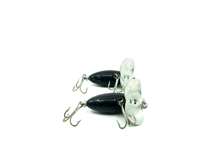 Two Arbogast Jitterbugs, Black Color