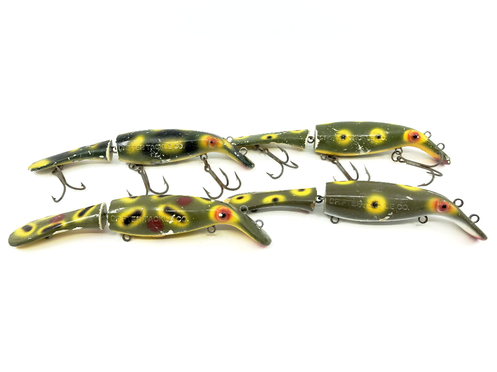 Lot of Four Drifter Tackle The Believer 8" Jointed Musky Lures Special for Fisherman