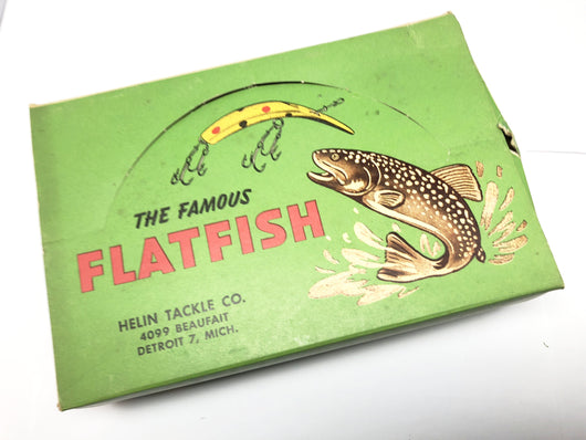 Helin Flatfish Dealer Box of 12 S3 YEP Yellow Pearl Color Lures New in – My  Bait Shop, LLC