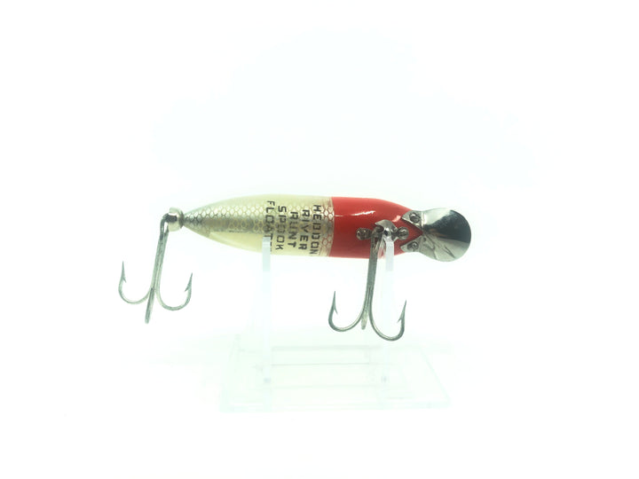 Heddon River Runt Spook Floater Red Head White Body Color