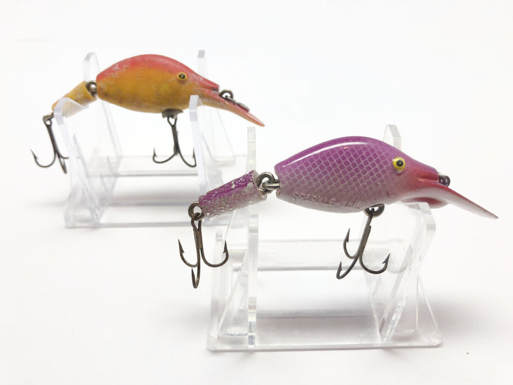 Sparkle Tail Lures Lot of Two Tough Purple Color on One