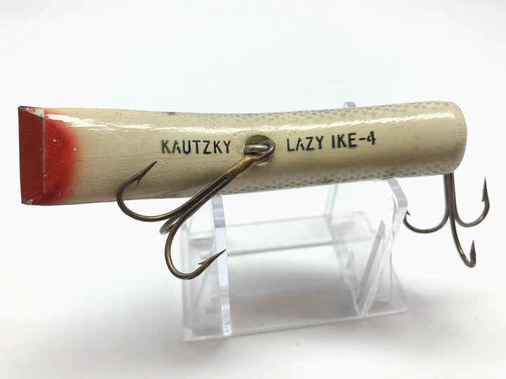 Kautzky Lazy Ike 4 Wooden Lure Black Scale Color