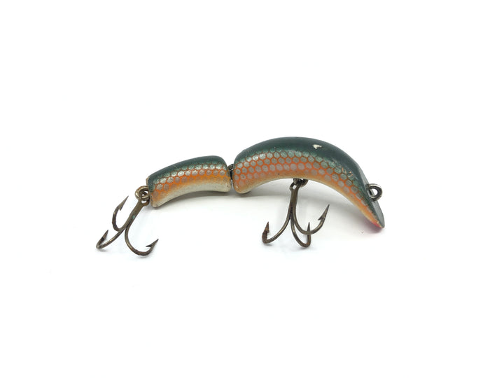 Kautzky Lazy Ike Flex Ike Lure Perch Color Wooden Lure