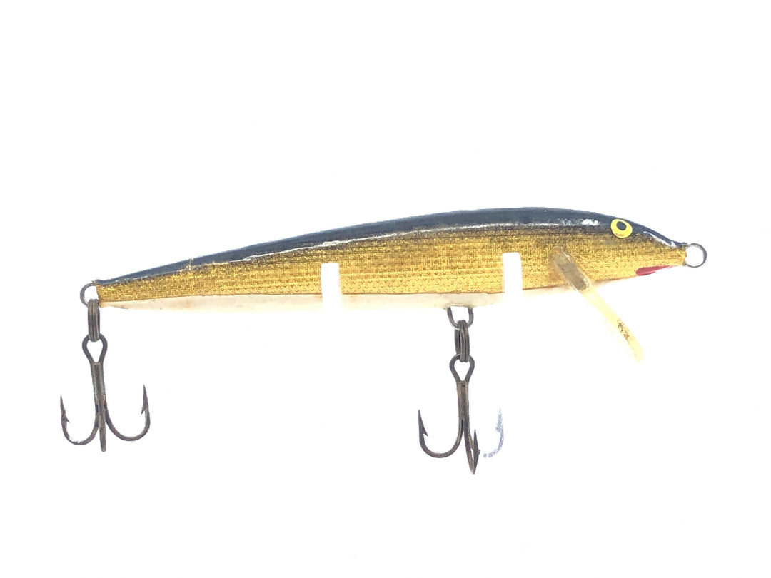 Vintage Rapala Floater Black and Gold