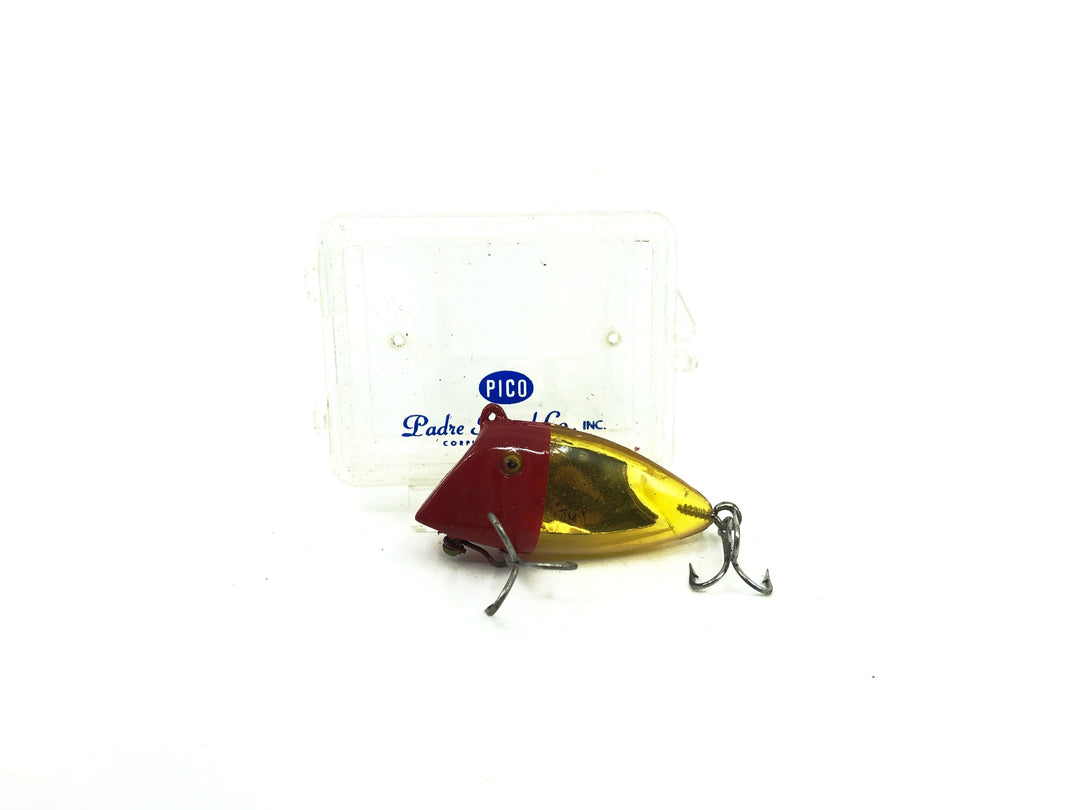 PICO Perch CHICO Series C, Red/Clear Amber Color, With Box