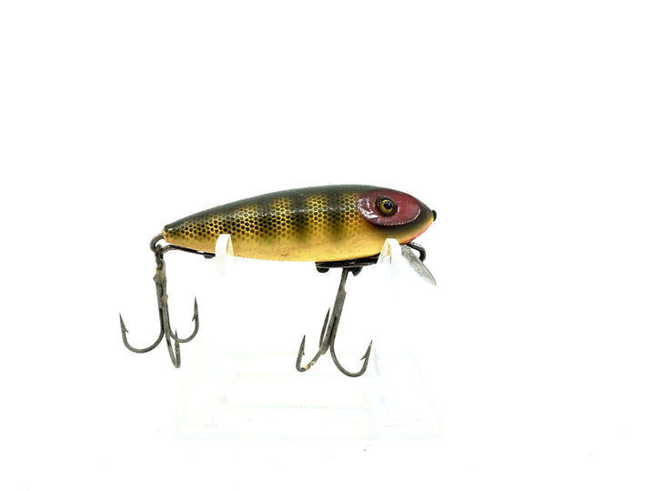 Wooden Heddon River Runt Natural Scale Color